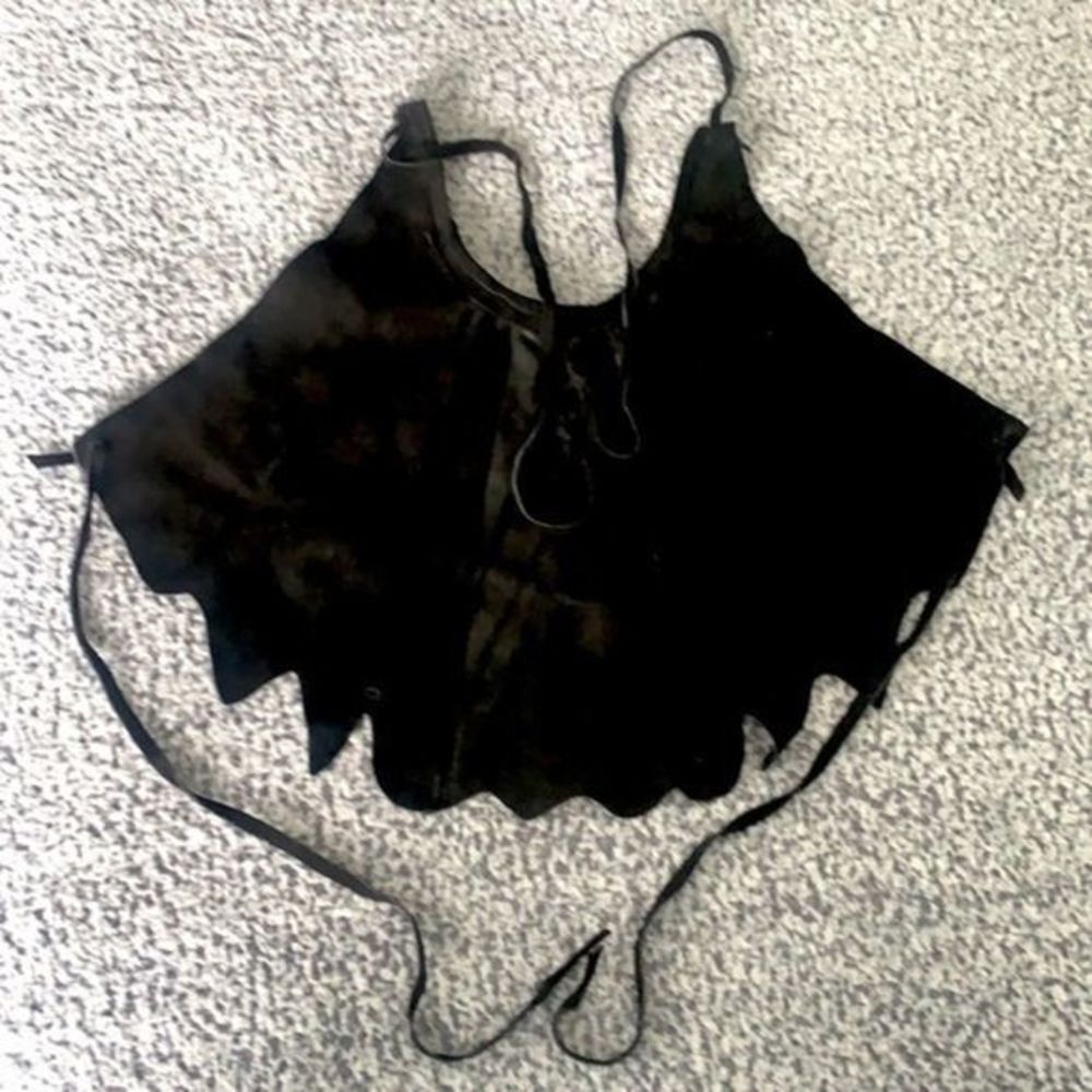 Vintage Suede Halter Top - Picture 2 of 7